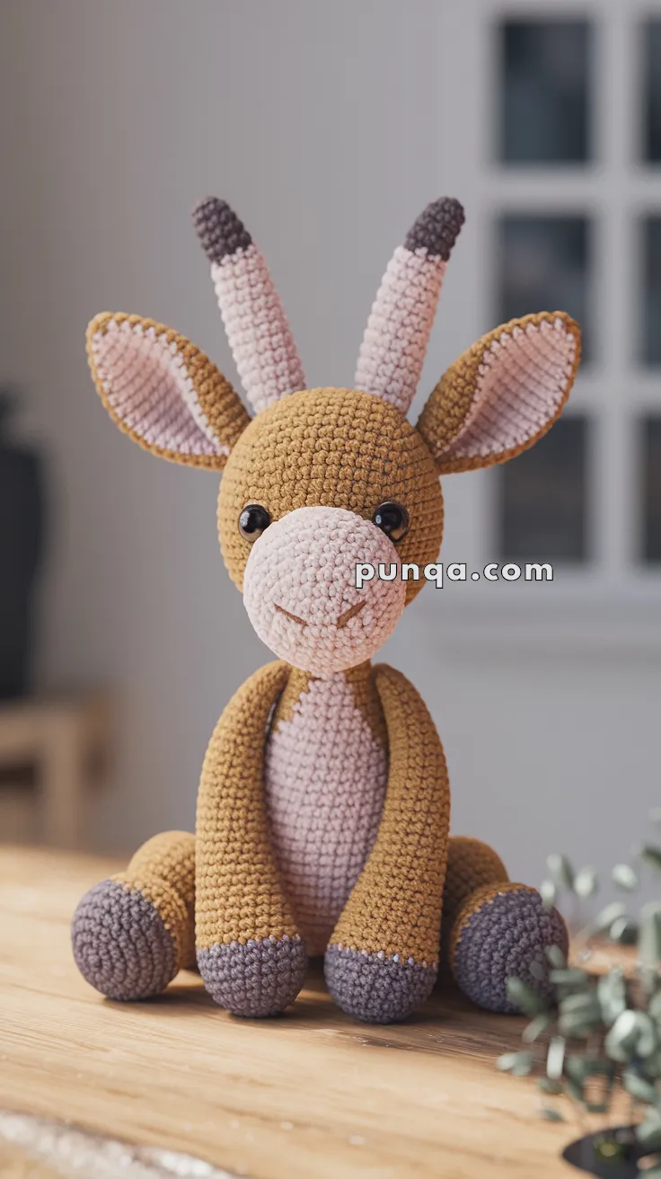 Amigurumi Antelope – FREE Crochet Pattern