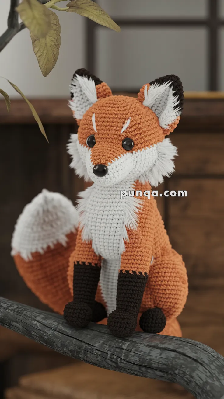 Amigurumi Arctic Fox – FREE Crochet Pattern