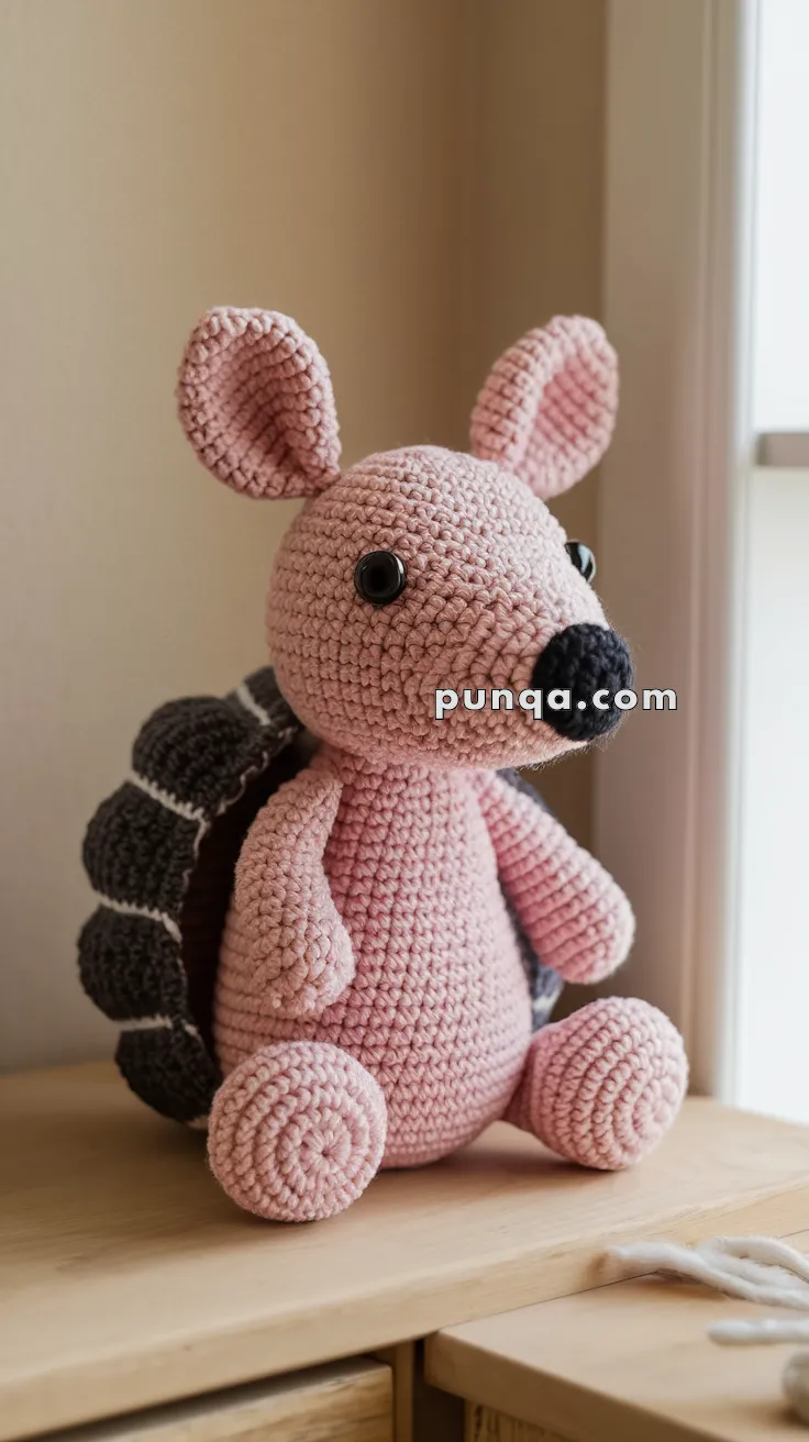 Amigurumi Armadillo Baby – FREE Crochet Pattern