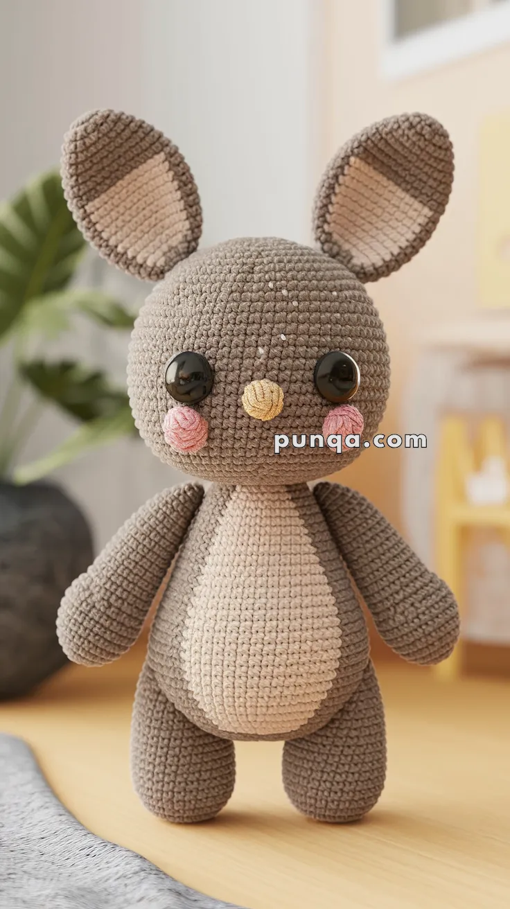 Realistic crochet image for Amigurumi Arnold - FREE Crochet Pattern
