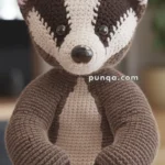 Amigurumi Badger Cub – FREE Crochet Pattern