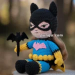 Amigurumi Batgirl – FREE Crochet Pattern