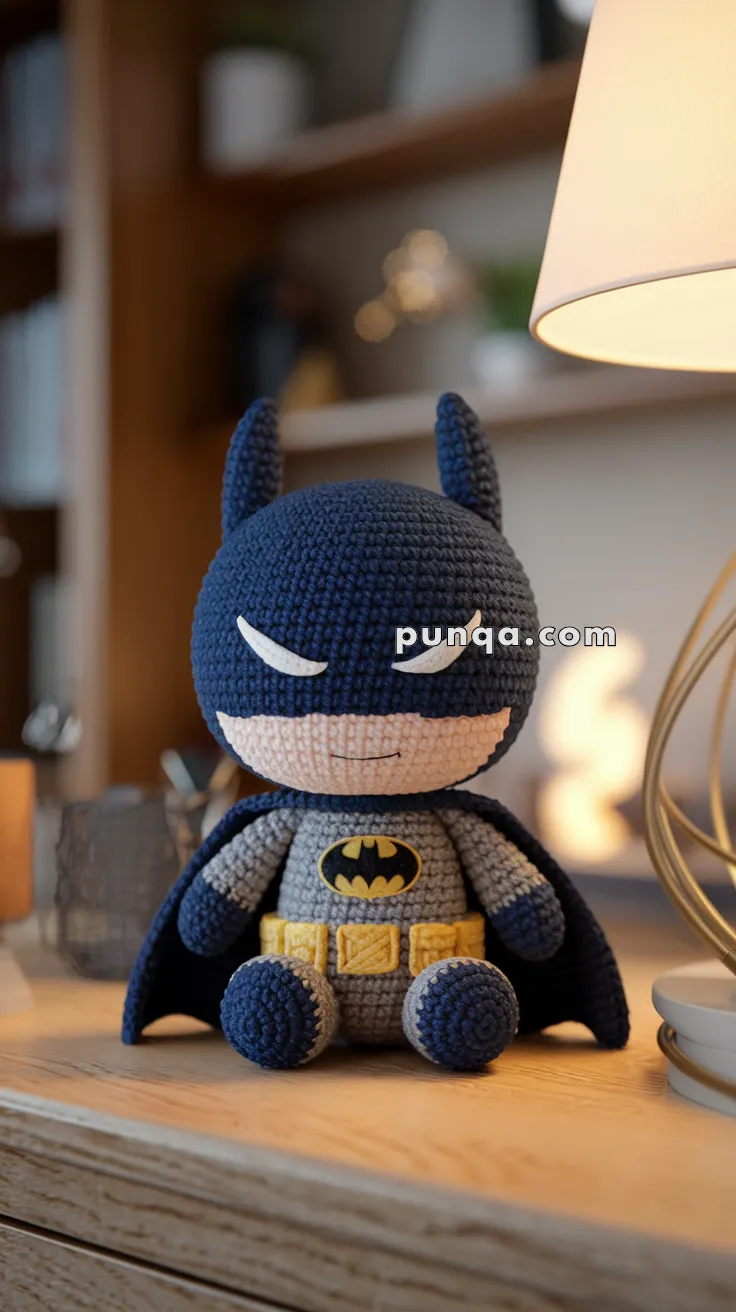 Amigurumi Batman – FREE Crochet Pattern