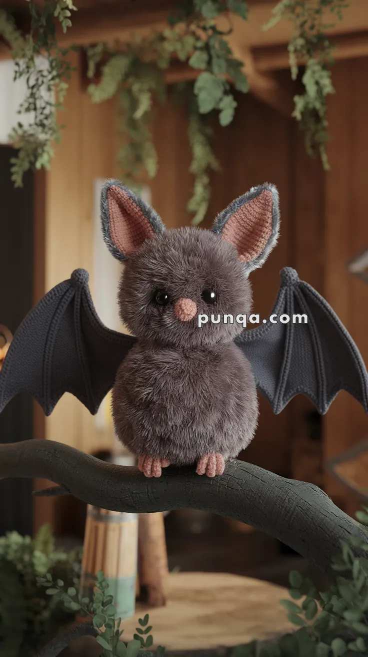 Realistic crochet image for Amigurumi Batwing - FREE Crochet Pattern