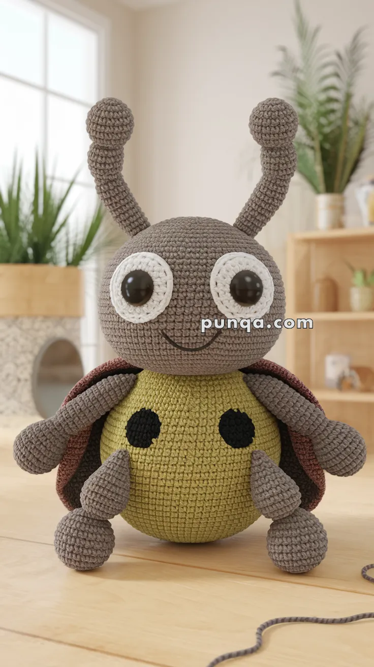 Amigurumi Beetle Bug – FREE Crochet Pattern