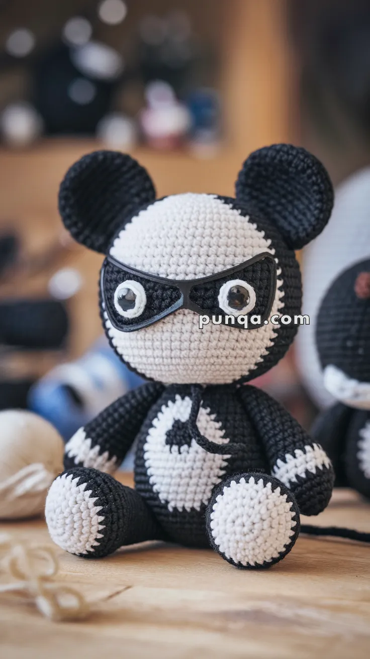 Amigurumi Black Bolt – FREE Crochet Pattern