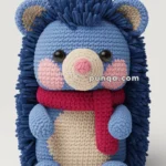 Amigurumi Bluey The Hedgehog- FREE Crochet Pattern