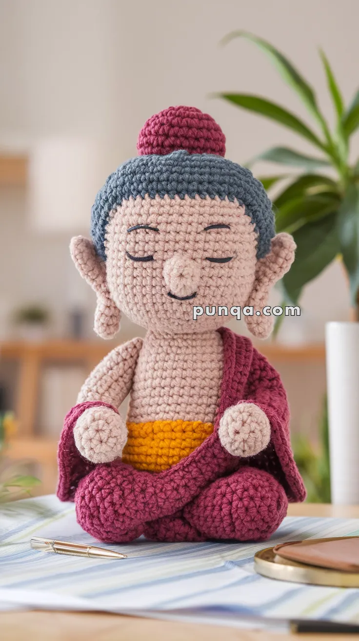 Amigurumi Buddha – FREE Crochet Pattern