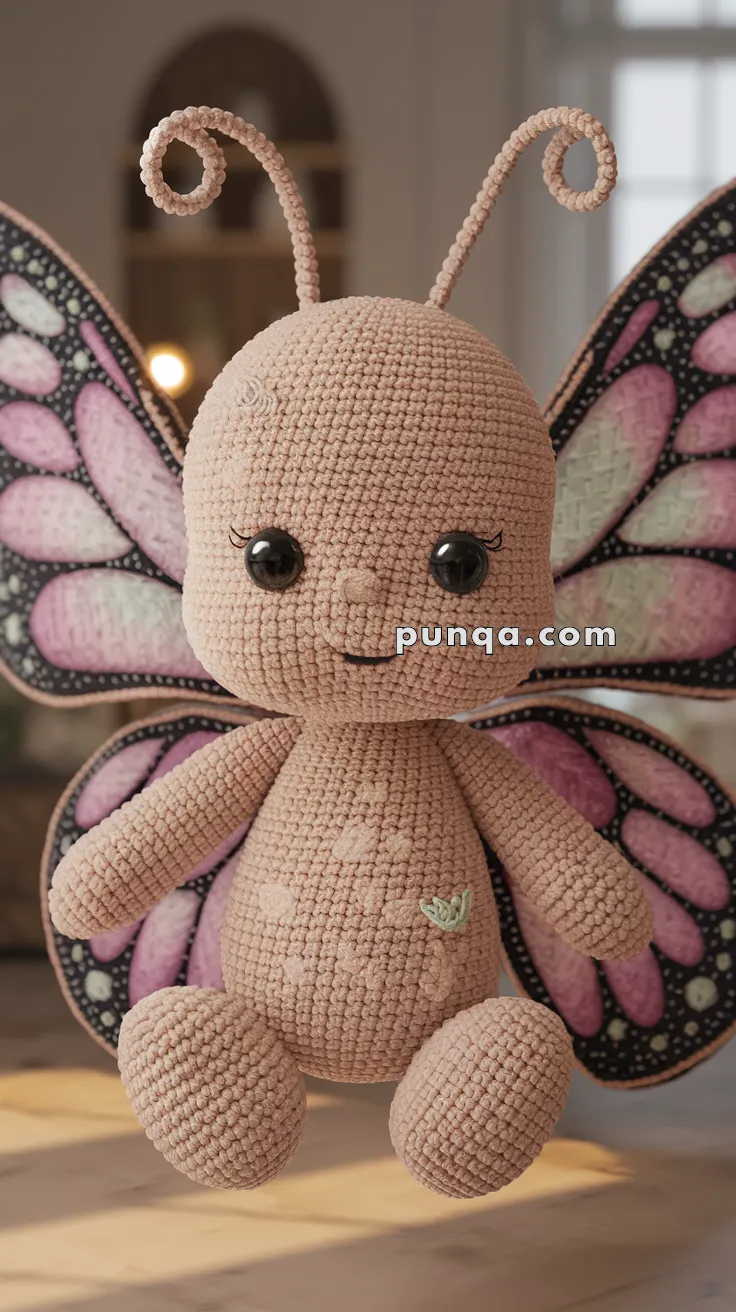 Amigurumi Butterfly Baby – FREE Crochet Pattern