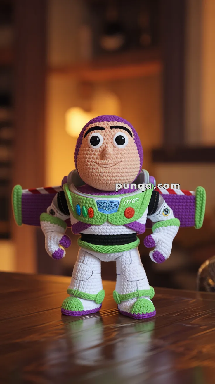 Amigurumi Buzz Lightyear – FREE Crochet Pattern
