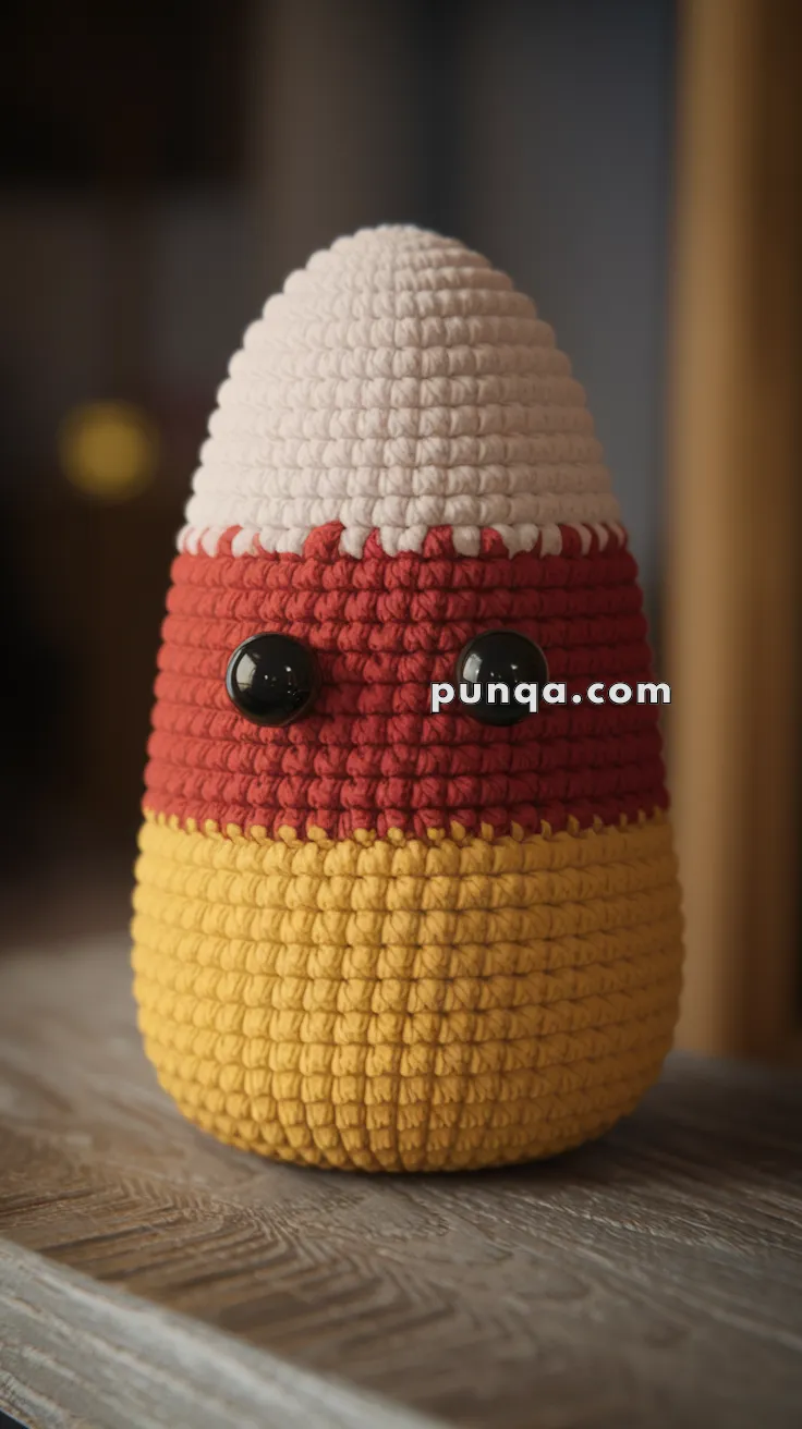 Amigurumi Candy Corn – FREE Crochet Pattern