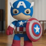 Amigurumi Captain America – FREE Crochet Pattern