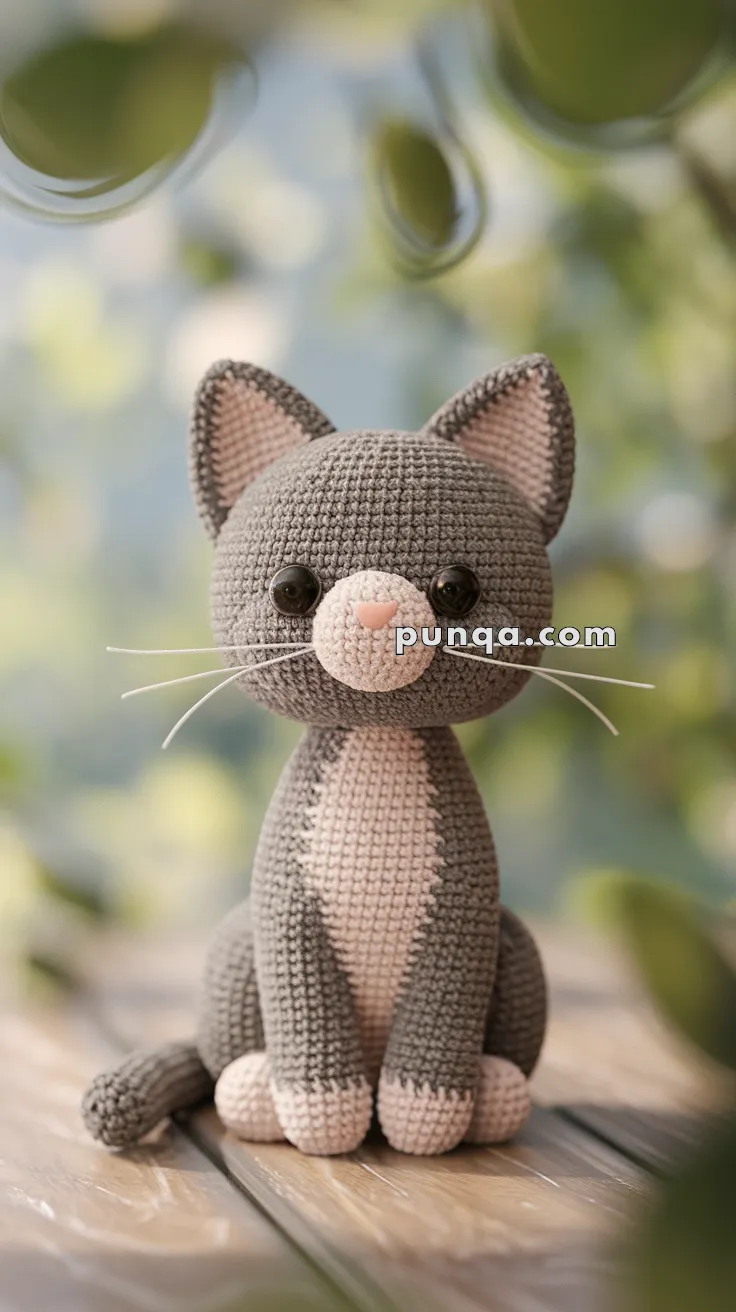 Amigurumi Cat – FREE Crochet Pattern
