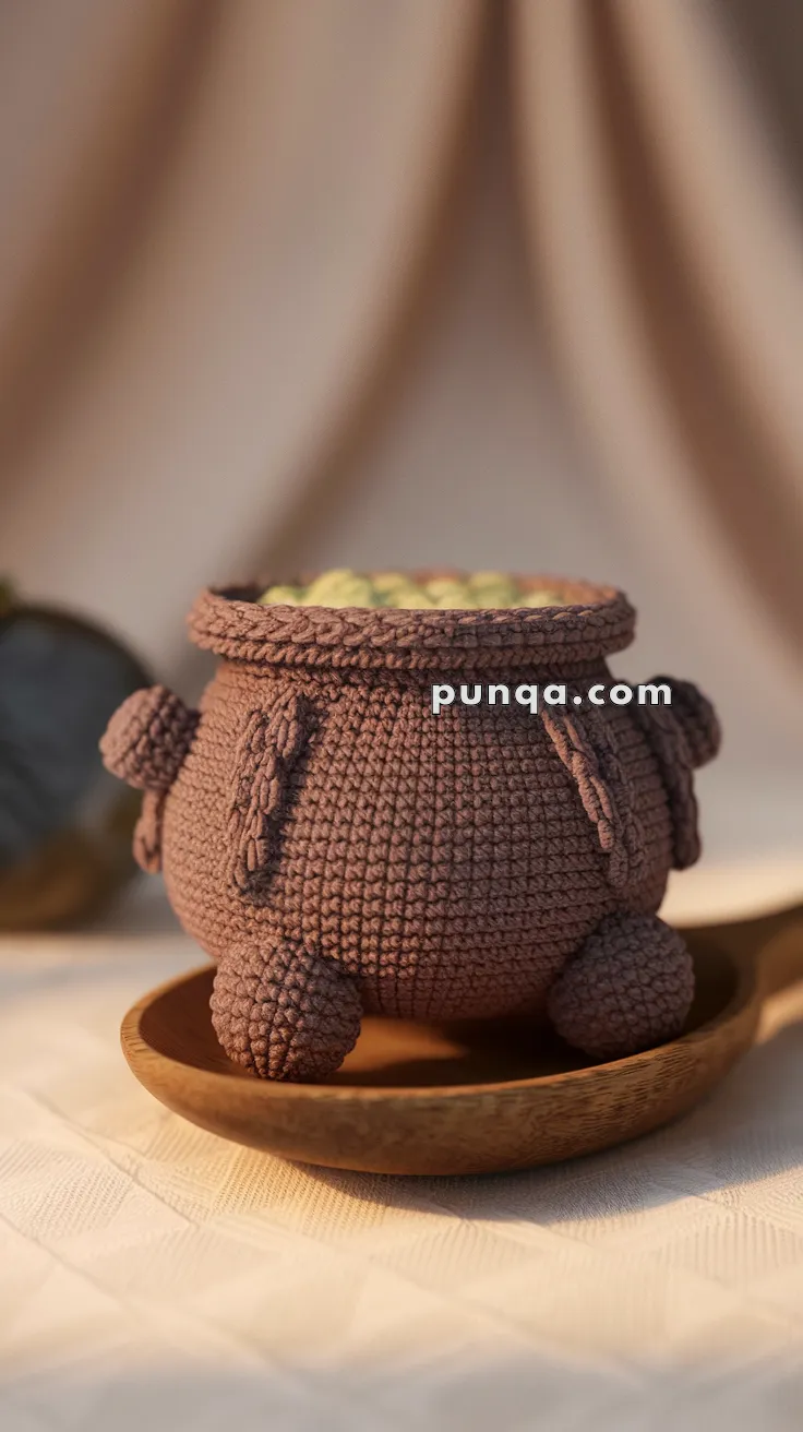 Amigurumi Cauldron – FREE Crochet Pattern