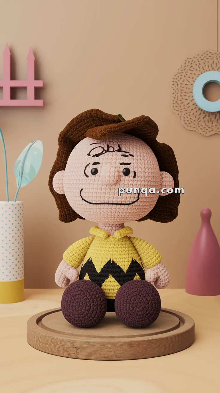 Amigurumi Charlie Brown – FREE Crochet Pattern