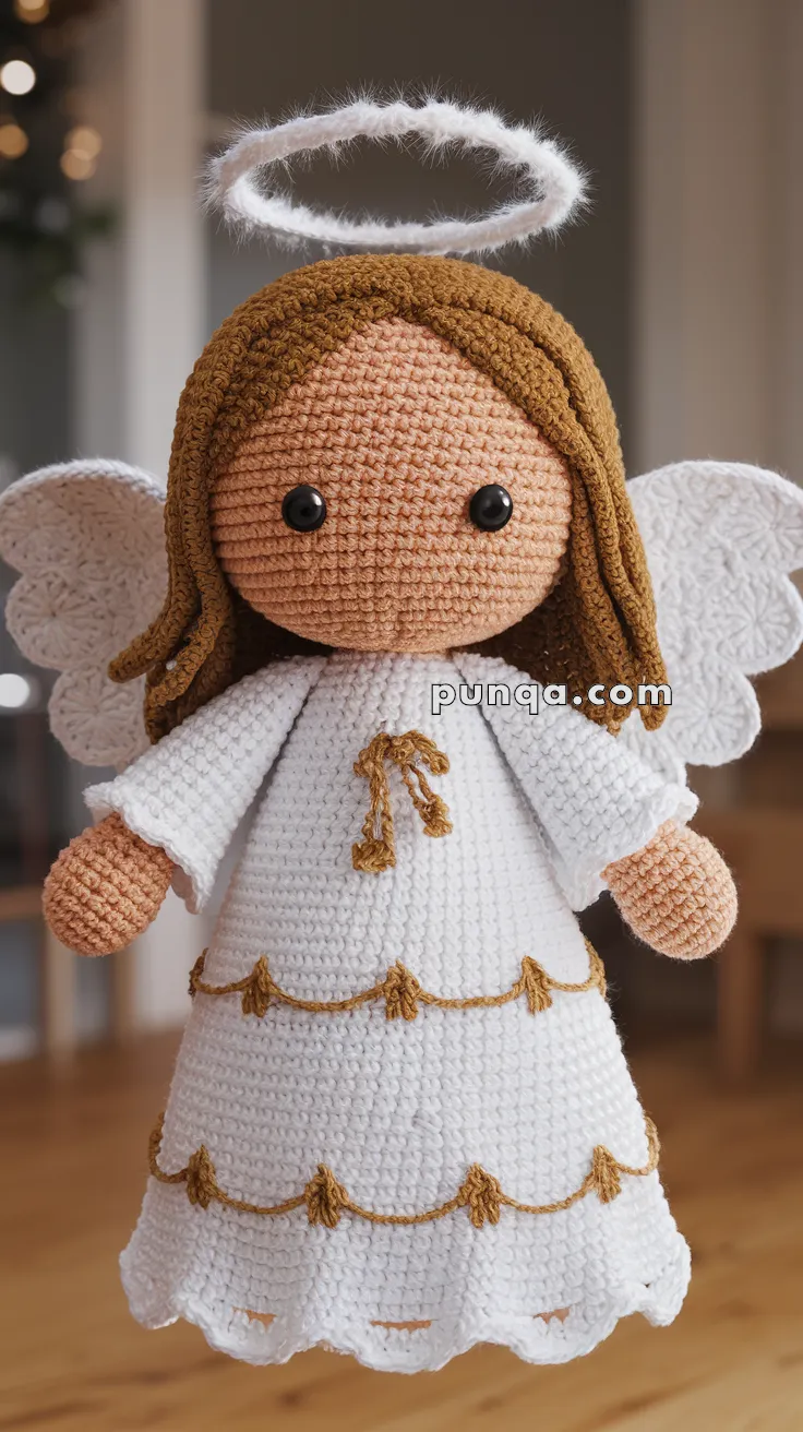 Amigurumi Christmas Angel – FREE Crochet Pattern