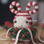Amigurumi Christmas Wreath Bunny – FREE Crochet Pattern