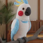 Amigurumi Cockatoo – FREE Crochet Pattern