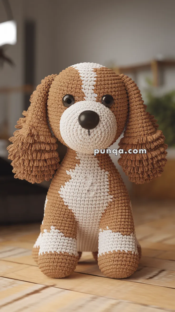 Amigurumi Cocker Spaniel – FREE Crochet Pattern