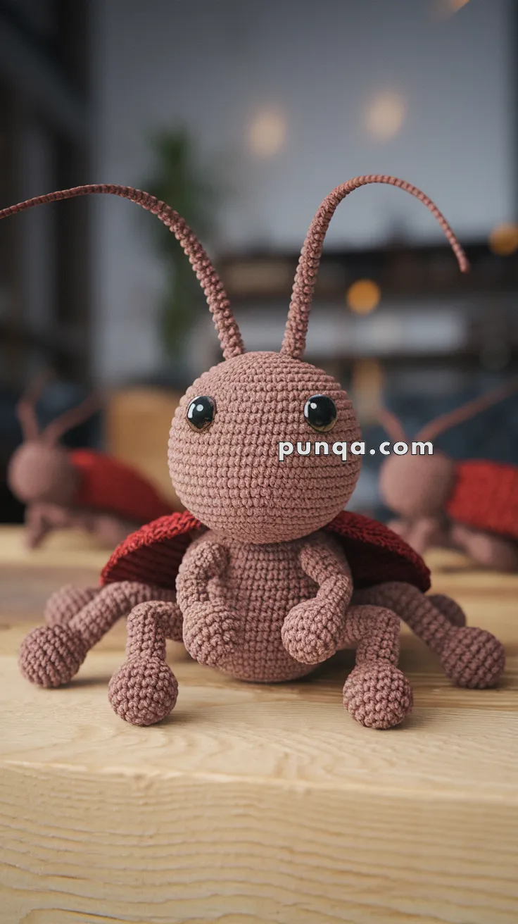 Amigurumi Cockroach – FREE Crochet Pattern