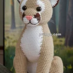Amigurumi Cougar – FREE Crochet Pattern