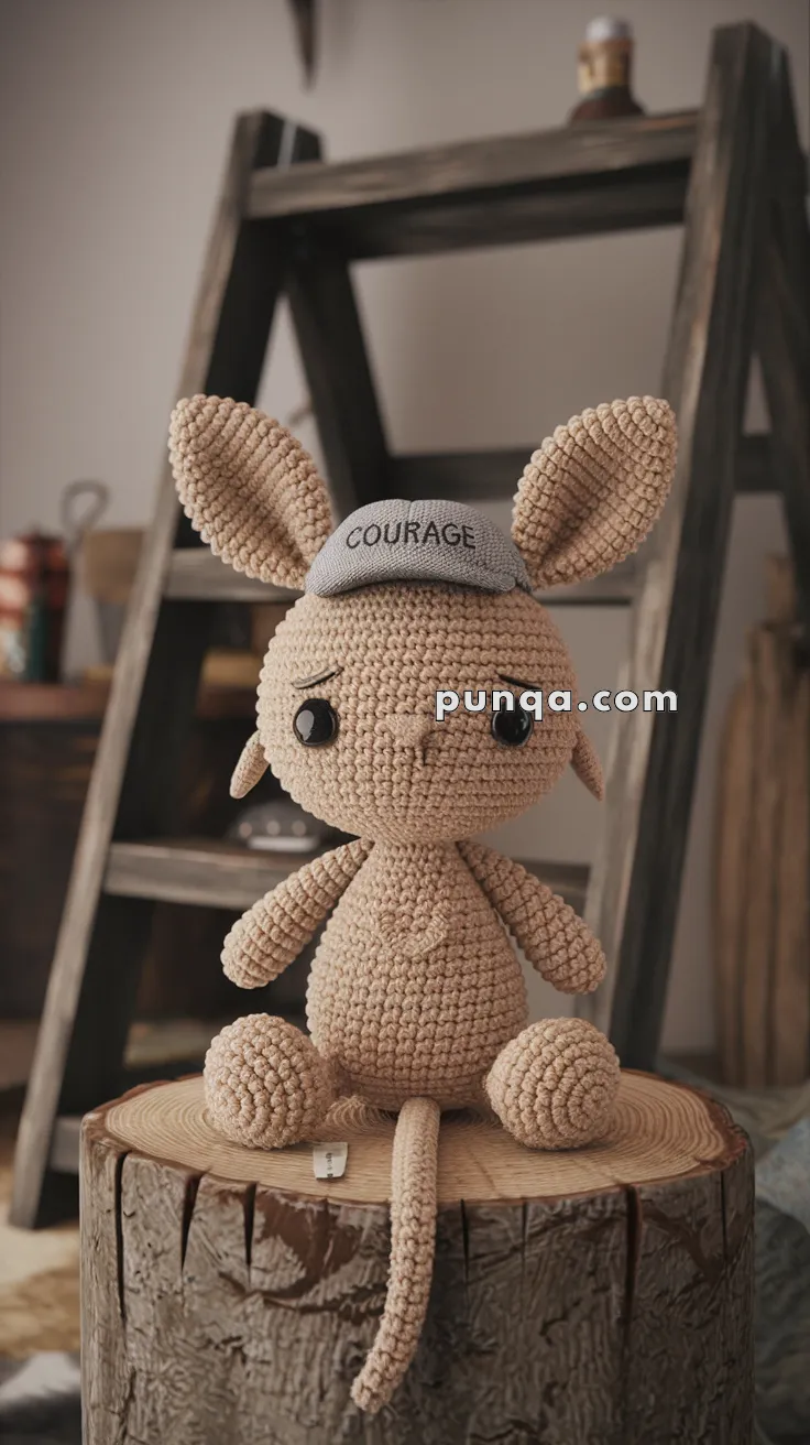 Amigurumi Courage Kangaroo – FREE Crochet Pattern