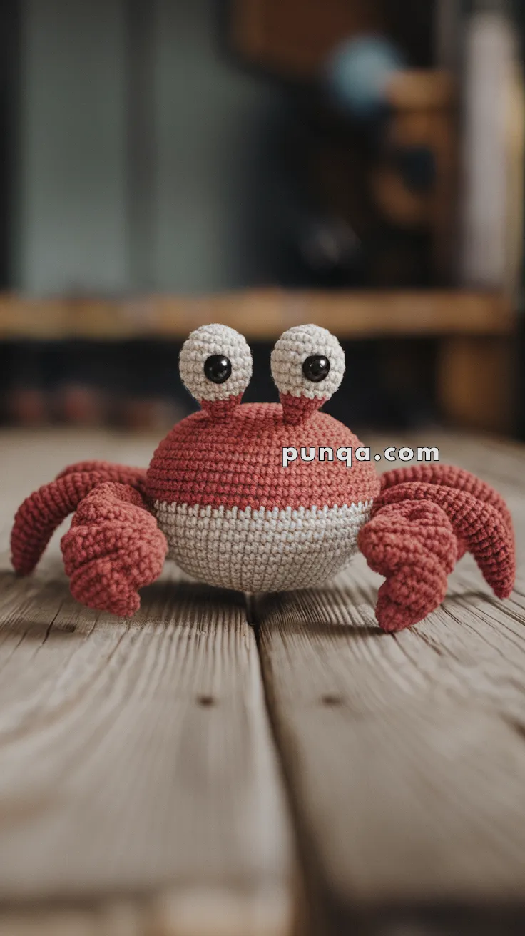 Amigurumi Crab – FREE Crochet Pattern