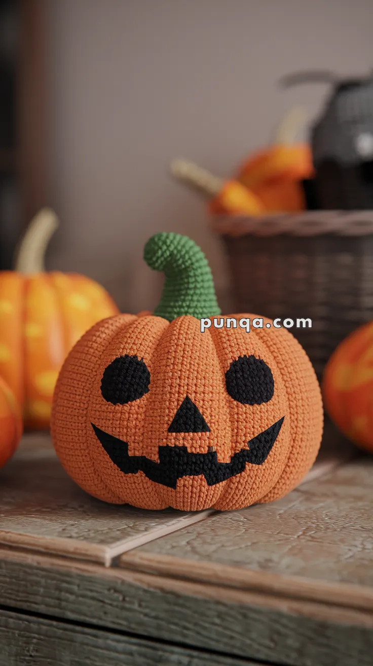 Amigurumi Creepy Pumpkin – FREE Crochet Pattern