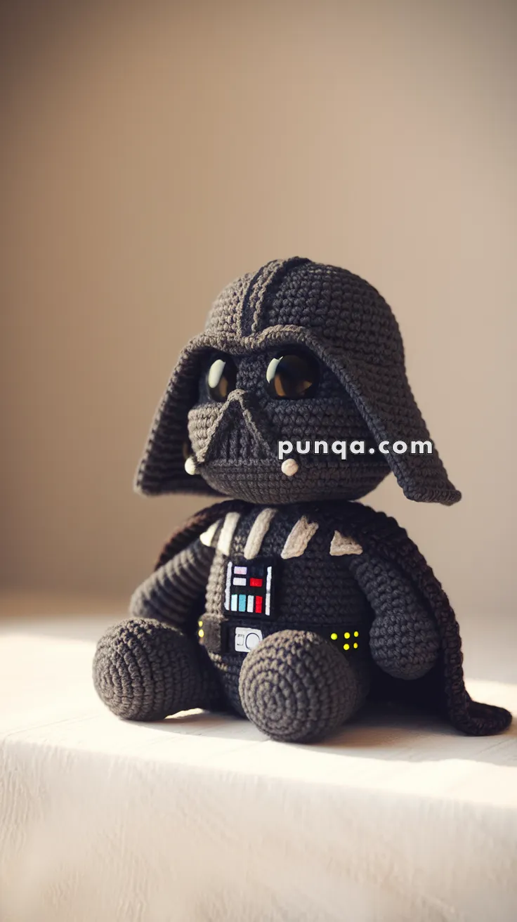 Amigurumi Darth Vader – FREE Crochet Pattern