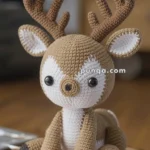 Amigurumi Deer with Antlers – FREE Crochet Pattern