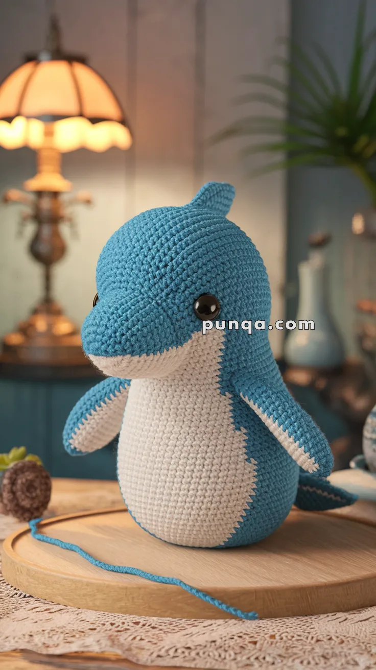Amigurumi Dolphin Calf – FREE Crochet Pattern