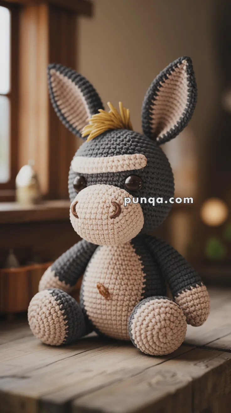 Amigurumi Donkey Kong – FREE Crochet Pattern
