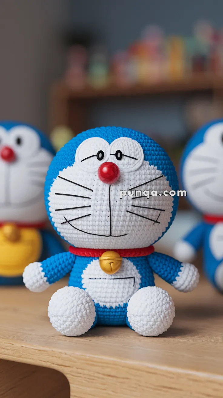 Amigurumi Doraemon – FREE Crochet Pattern