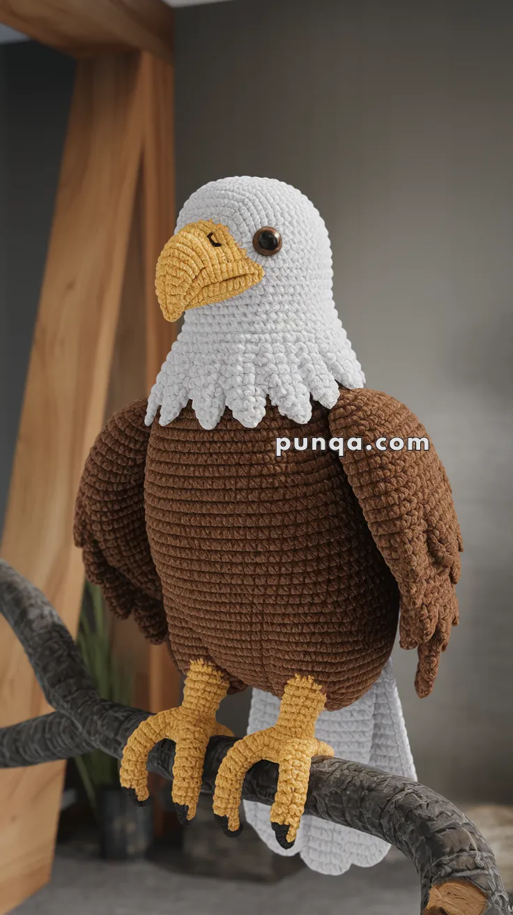 Amigurumi Eagle – FREE Crochet Pattern
