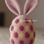 Amigurumi Easter Egg With Polka Dot Pattern – FREE Crochet Pattern