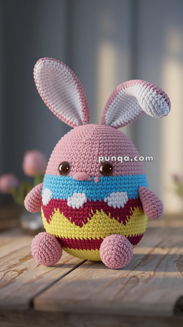 Amigurumi Easter Jelly Bean – FREE Crochet Pattern