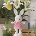 Amigurumi Easter Lily Bouquet – FREE Crochet Pattern
