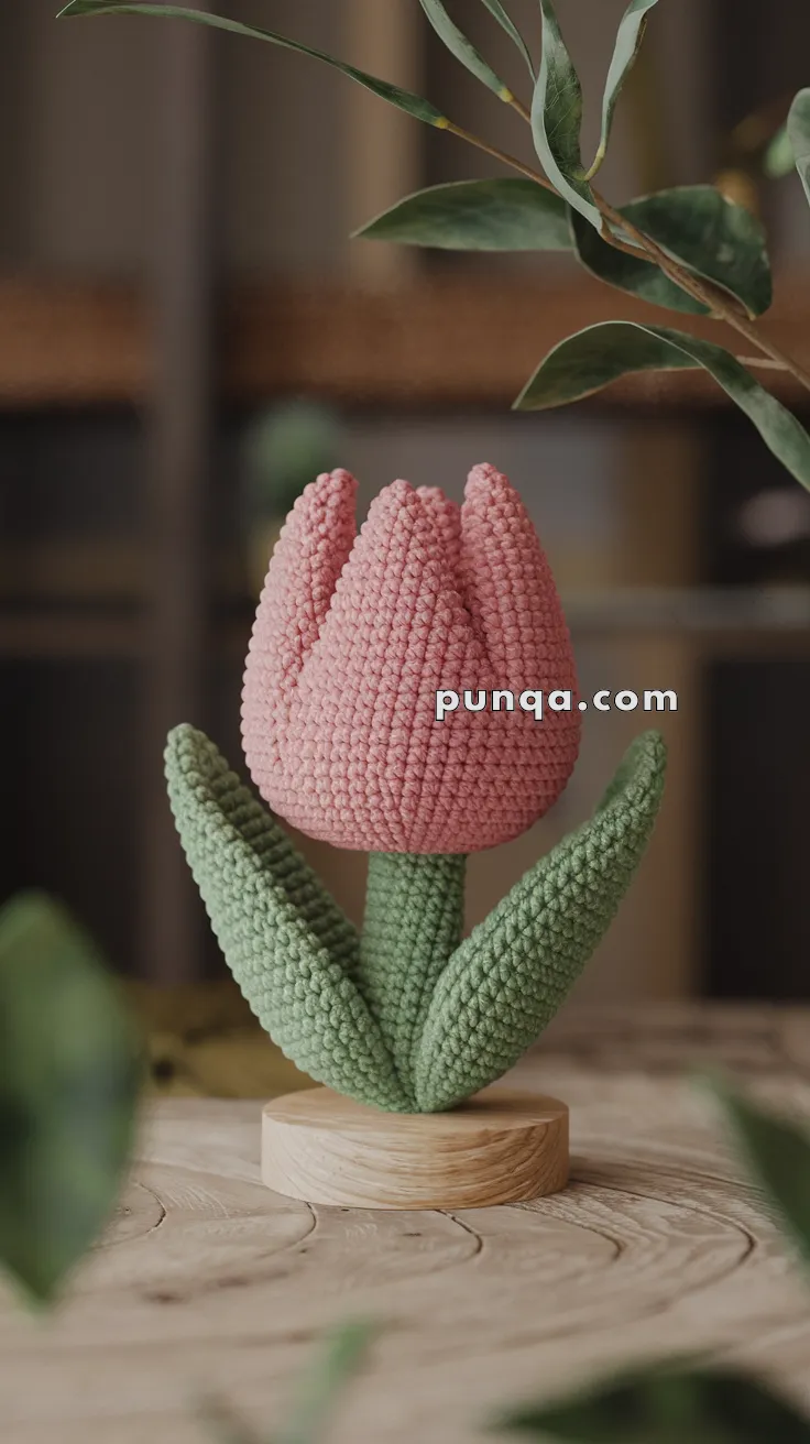 Amigurumi Easter Tulip – FREE Crochet Pattern