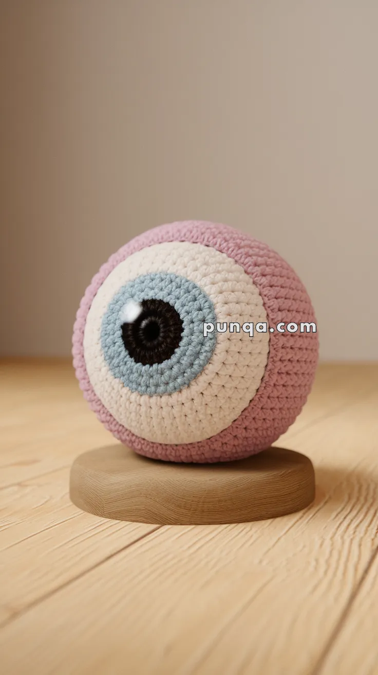 Amigurumi Eyeball – FREE Crochet Pattern