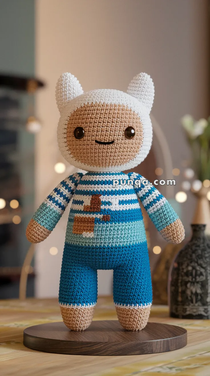 Amigurumi Finn The Human – FREE Crochet Pattern