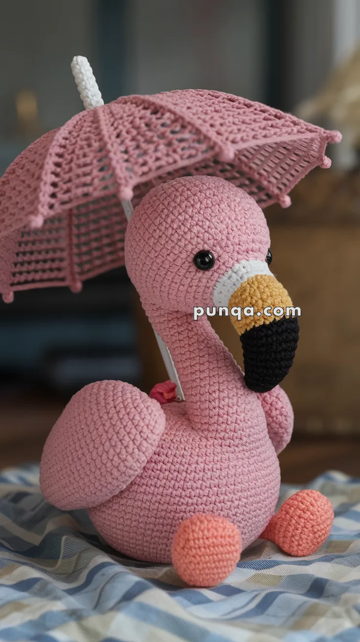 Amigurumi Flamingo Baby – FREE Crochet Pattern