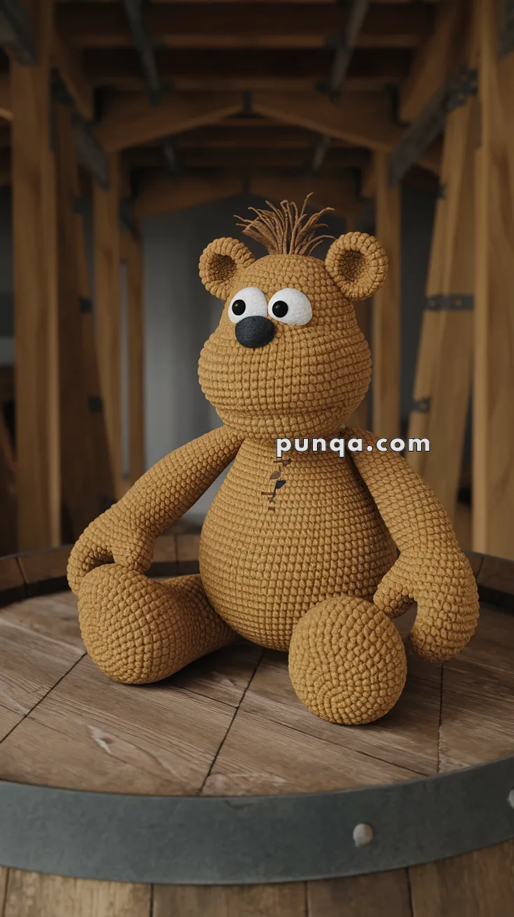 Amigurumi Fozzie Bear – FREE Crochet Pattern