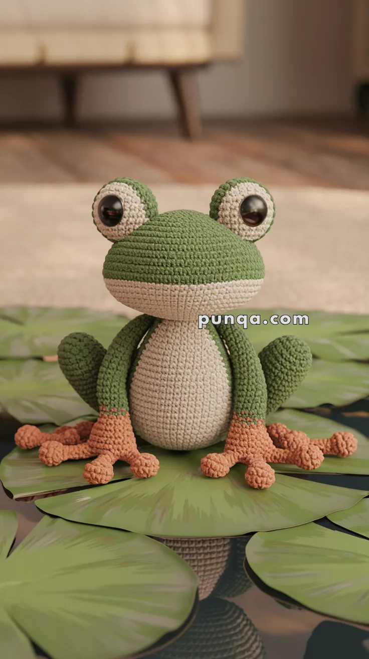 Amigurumi Frog – FREE Crochet Pattern