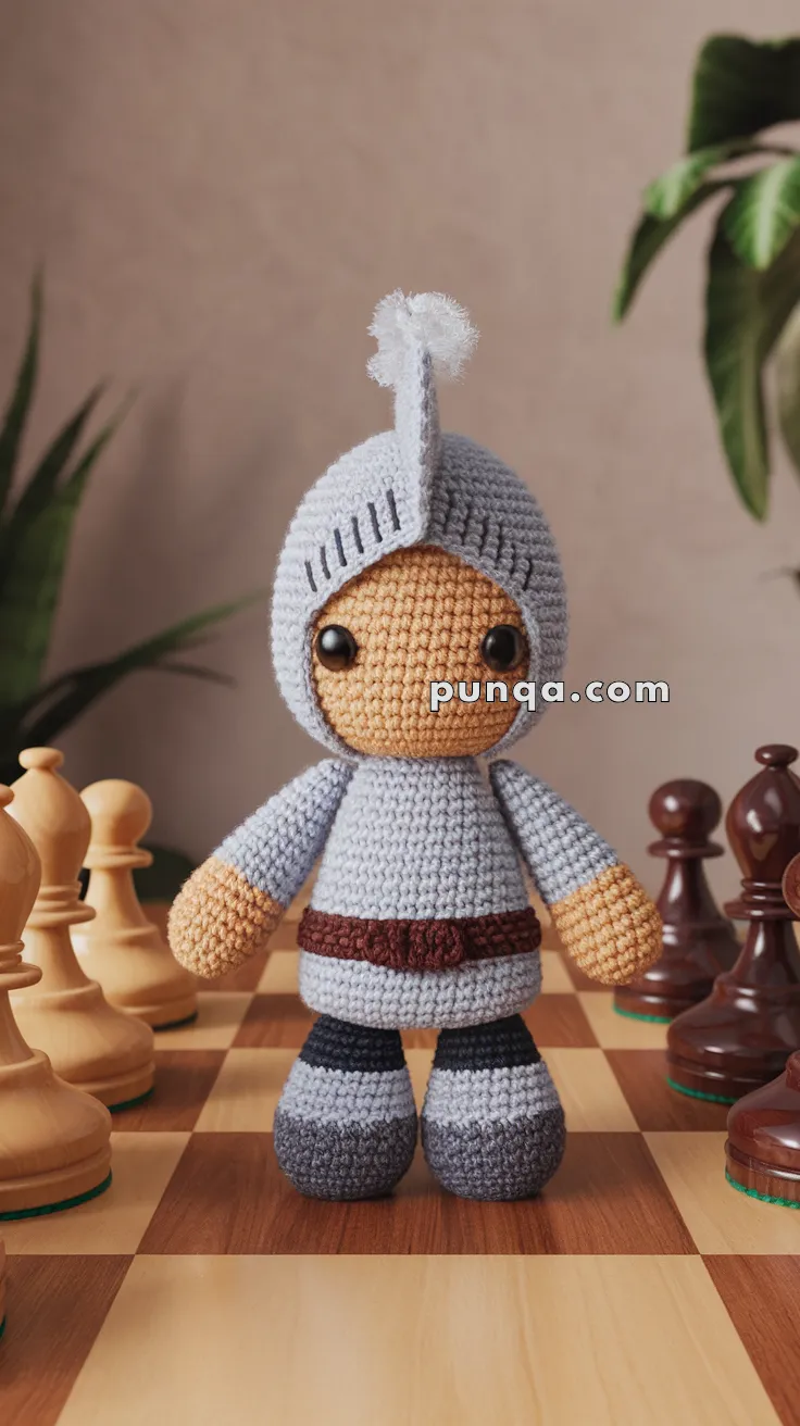 Realistic crochet image for Amigurumi Gambit - FREE Crochet Pattern