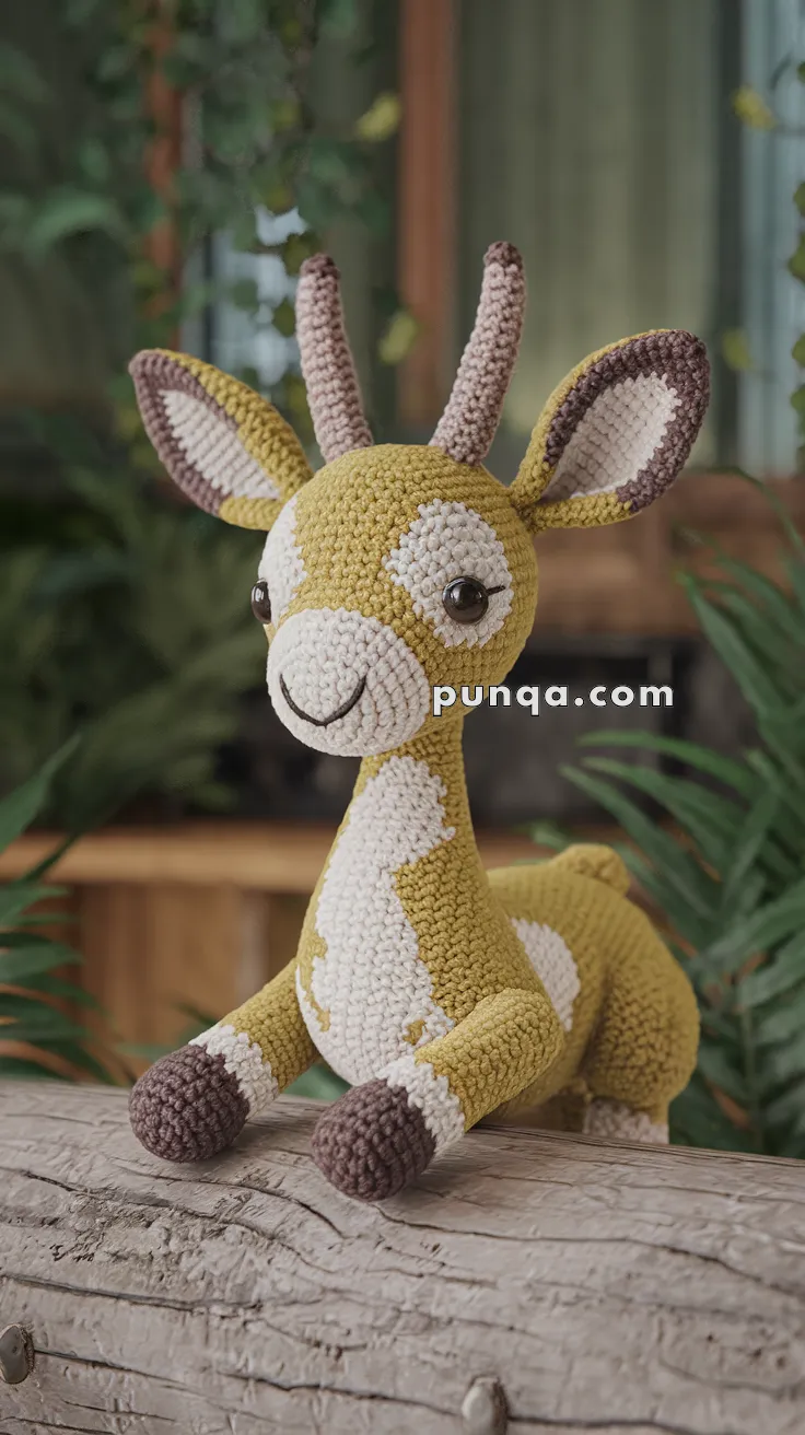 Amigurumi Gazelle – FREE Crochet Pattern