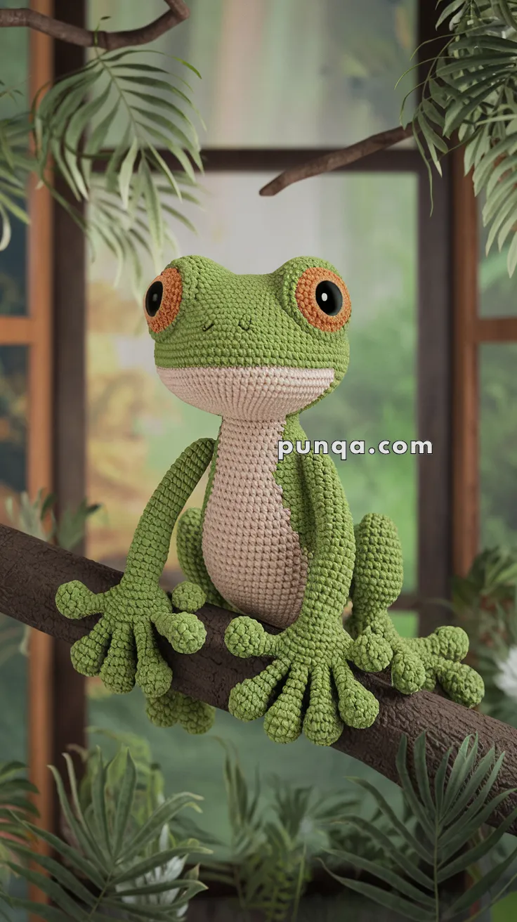 Amigurumi Gecko – FREE Crochet Pattern