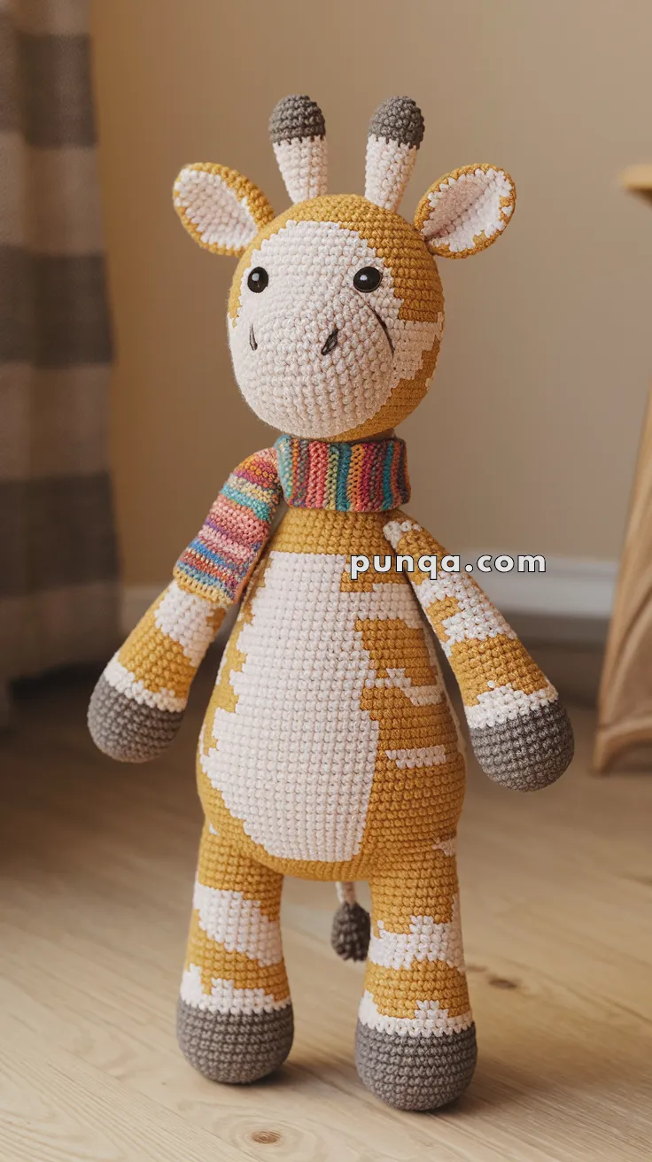 Amigurumi Gerald the Giraffe – FREE Crochet Pattern