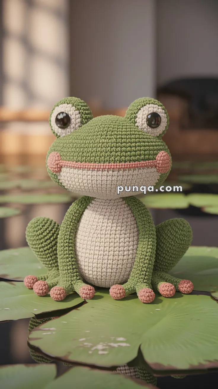 Amigurumi Gian The Frog – FREE Crochet Pattern