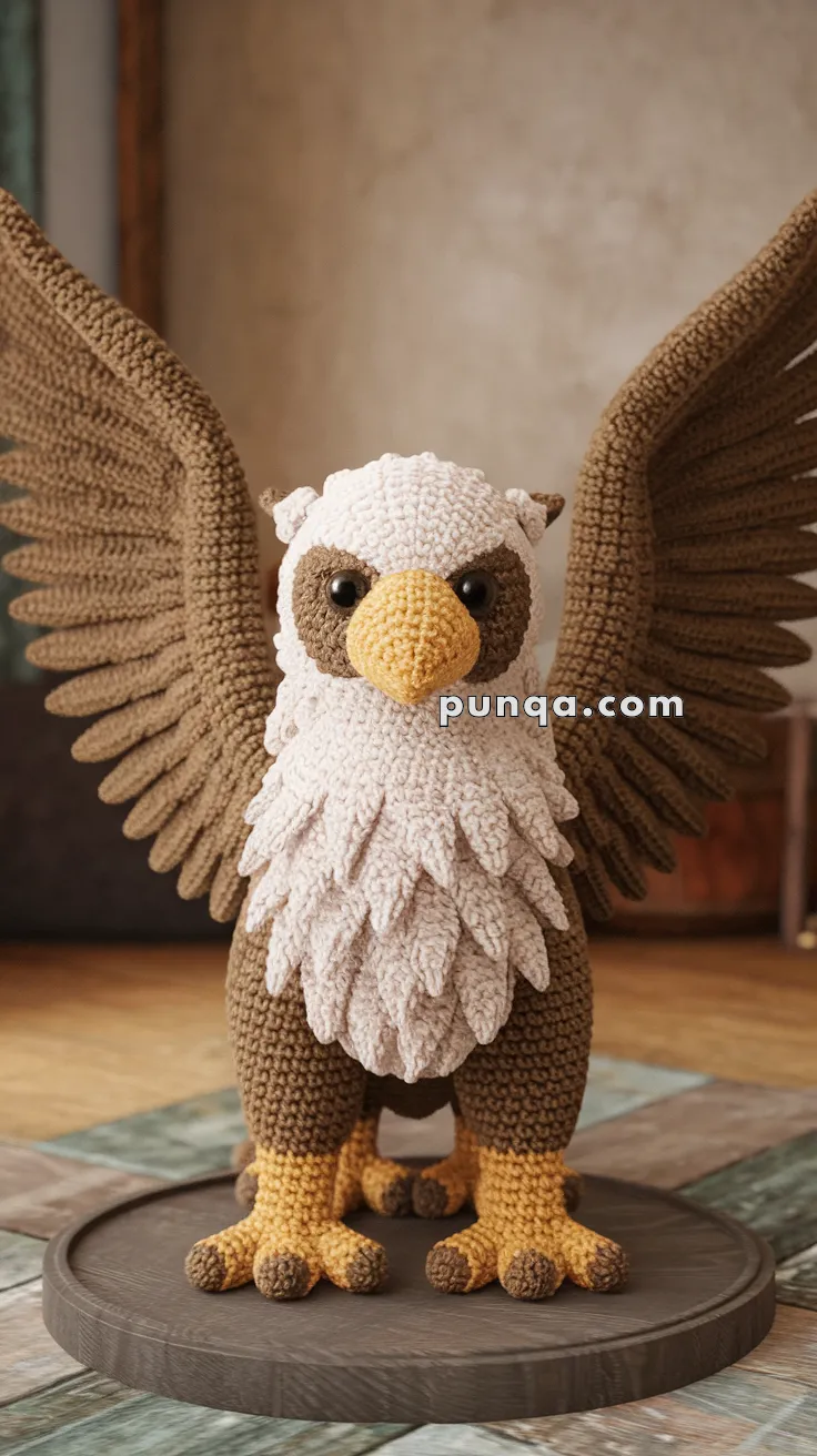 Amigurumi Griffin – FREE Crochet Pattern