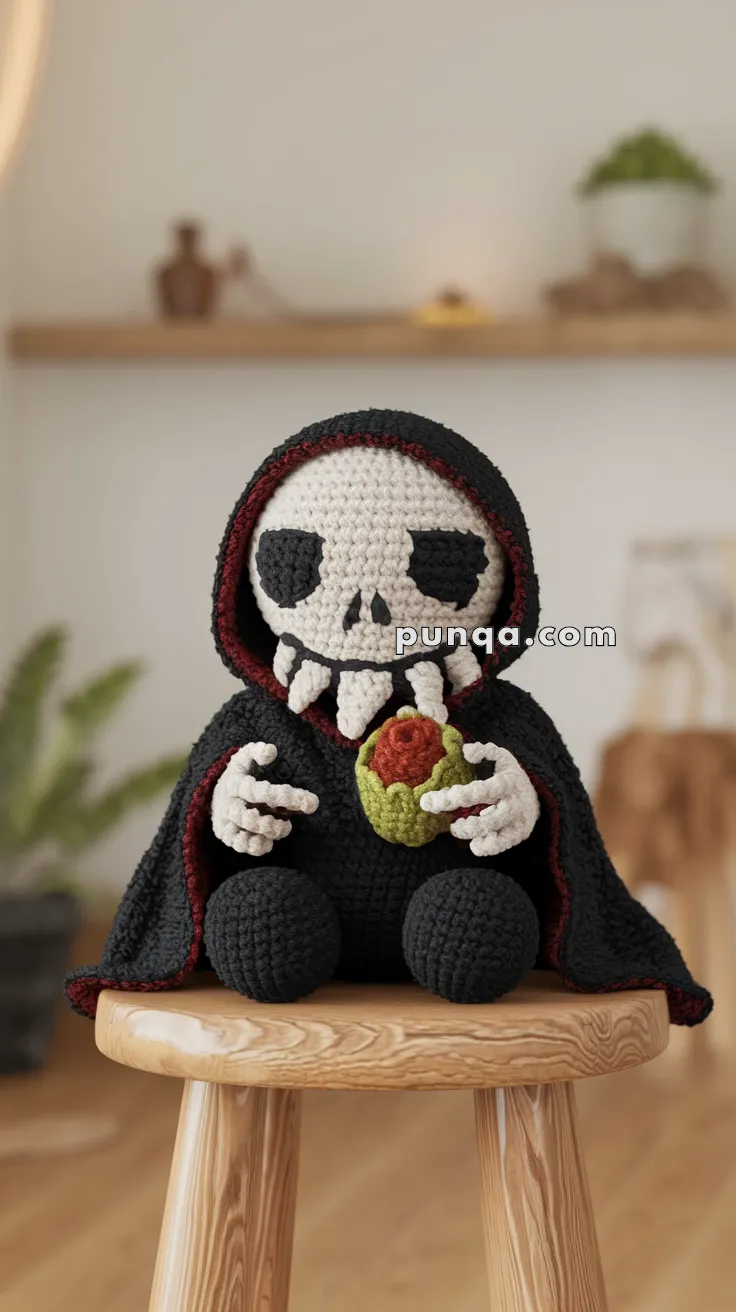 Amigurumi Grim Reaper – FREE Crochet Pattern
